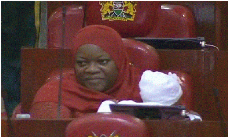 Speaker orders armed security to drive out lactating female MP and her baby from parliament