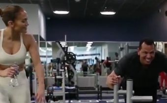 J-Lo and A-Rod Get Sweaty in a New Workout Video