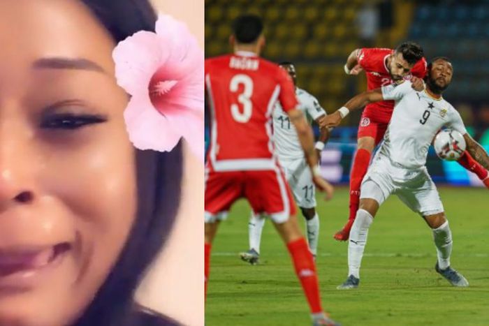 Efia Odo cries after Black Stars crash out of AFCON 2019