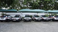 First Lady donates ambulances to 6 hospitals