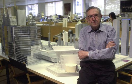 Cesar Pelli, Architect Who Elevated Glass and Dazzled With His Towers, Dies at 92
