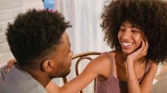Woman with a big crush