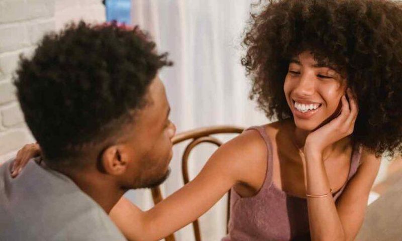 Woman with a big crush