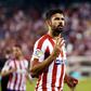 Atletico Madrid's Diego Costa celebrates after scoring his third goal in a 7-3 rout of Real Madrid in a pre-season friendly at MetLife Stadium