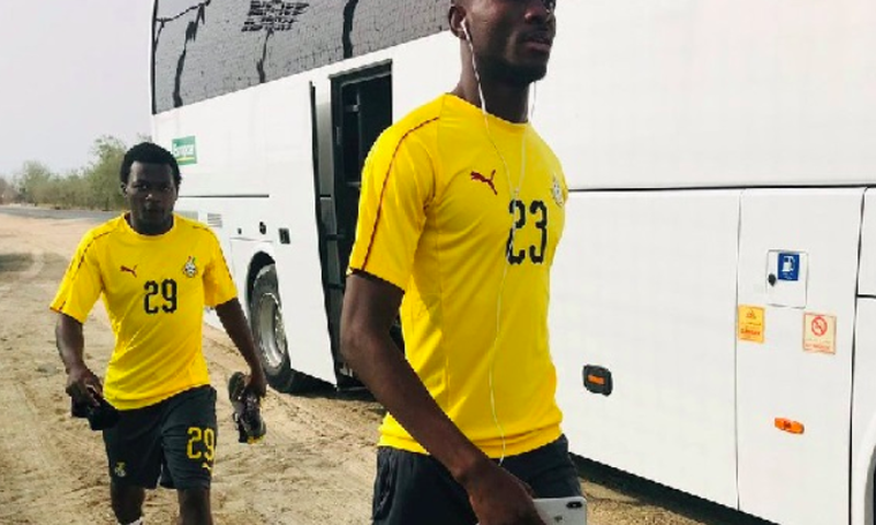 Nuhu Musah in number 23 jersey