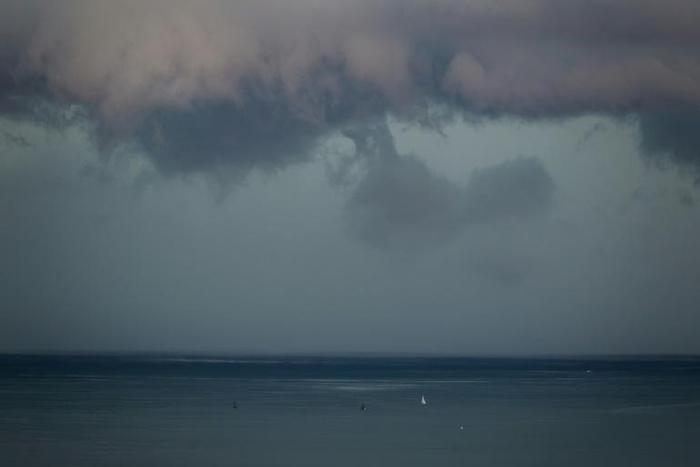 The storm caught tourists on Lake Geneva by surprise