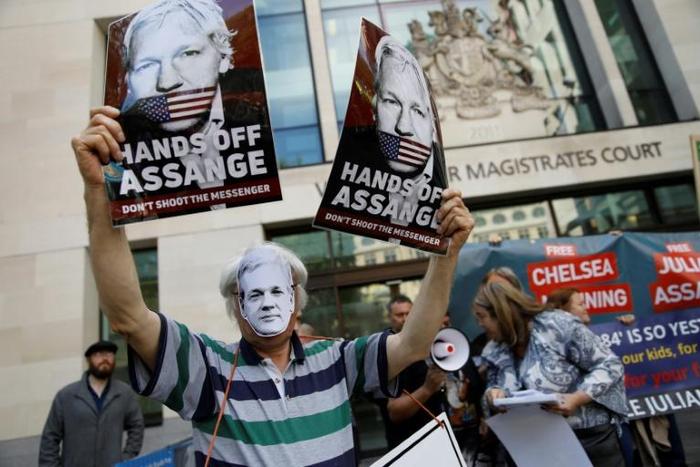 Julian Assange is not expected to attend the court hearing but could take part from prison via video link