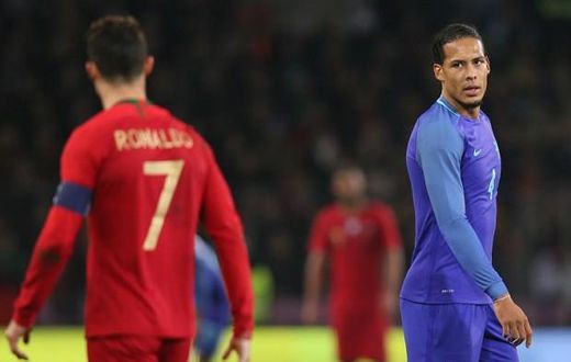 Cristiano Ronald and Van Dijk