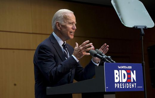 Biden, in Foreign Policy Speech, Castigates Trump and Urges Global Diplomacy