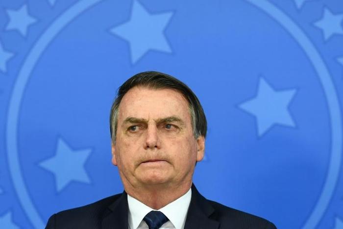 Brazilian President Jair Bolsonaro has offered his take on to how to help save the environment: only poop every other day