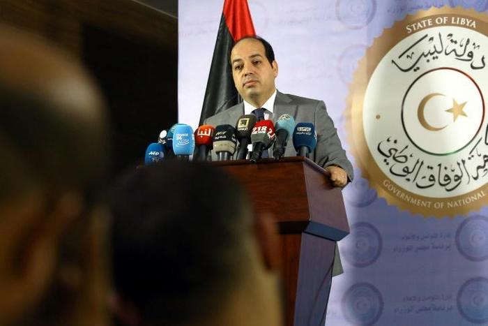 Libyan Deputy Prime Minister Ahmed Meitig, seen here in June 2018, says that his Government of National Accord has been assured of support on a visit to Washington