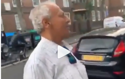 Video of white old man speaking fluent Twi on the streets in London is amazing