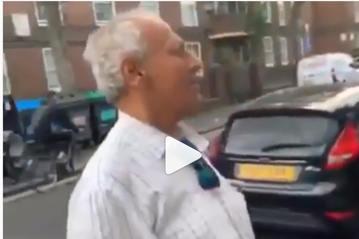 Video of white old man speaking fluent Twi on the streets in London is amazing