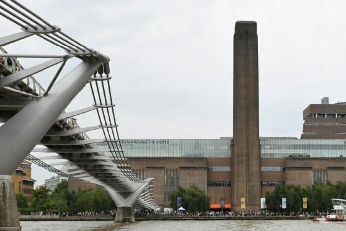 The contemporary art museum on the banks of the River Thames was evacuated but was due to reopen on Monday