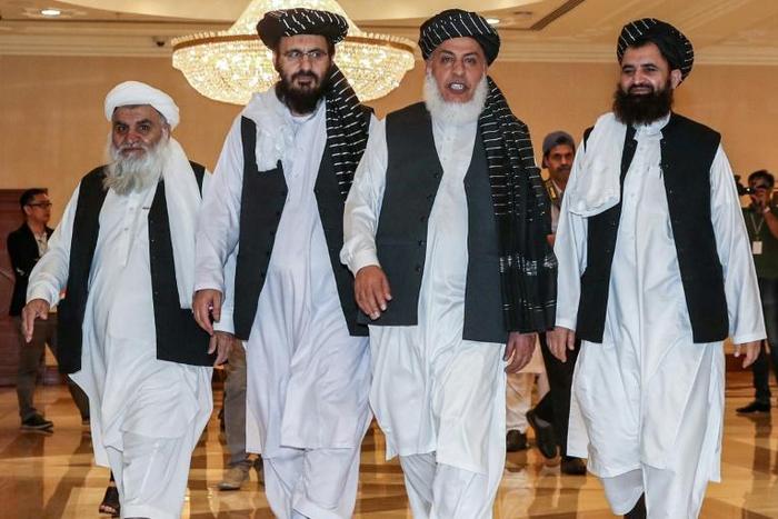 Taliban members enter talks with Afghan representatives in Qatar