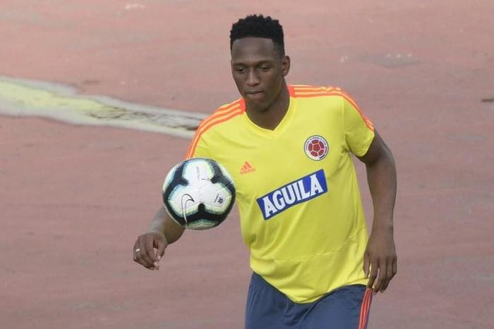 Everton and Colombia defender Yerry Mina