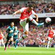 Arsenal striker Pierre-Emerick Aubameyang sealed the win against Burnley