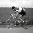 This file photo taken on April 13, 1969 shows Italian rider Felice Gimondi competing in the Paris-Roubaix cycling race