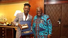 Shatta Wale and Nana Akufo-Addo