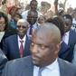 Former Zimbabwean president Robert Mugabe (centre), seen here during last year's elections, is still in hospital in Singapore after four months treatment for an undisclosed ailment