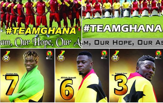 Ghanaians troll Black Stars over 2019 AFCON photoshoot and creatives