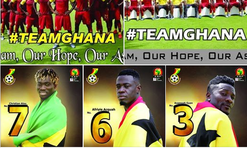Ghanaians troll Black Stars over 2019 AFCON photoshoot and creatives