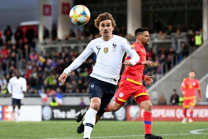Atletico Madrid's Antoine Griezmann won the World Cup with France last year