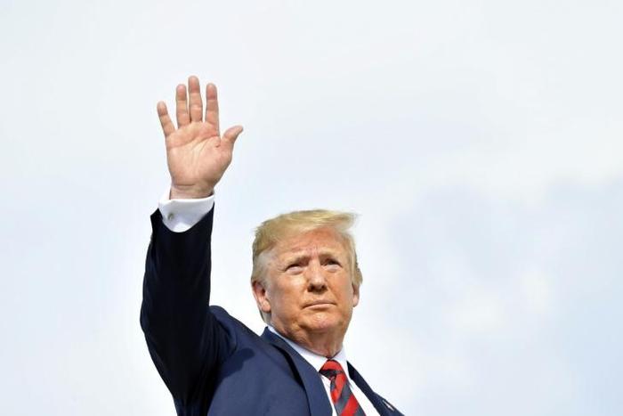 President Donald Trump said the United States has the situation in Afghanistan "under control"