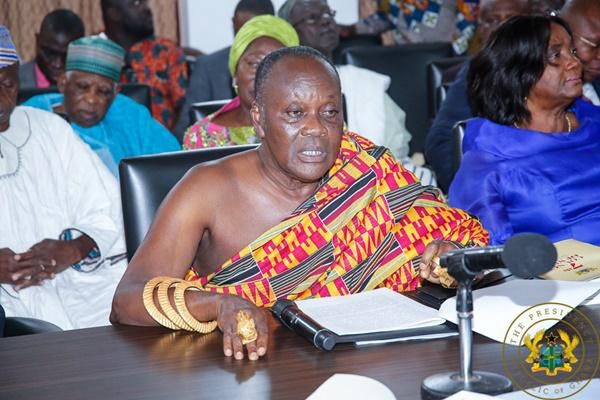 Council of State Chairperson, Daasebre Otuo Siriboe,