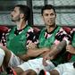 Cristiano Ronaldo (C) stayed on the bench during Juventus's exhibition game in Seoul last week.