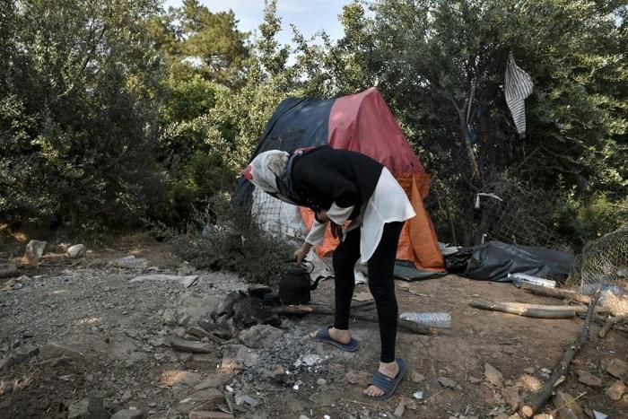 A new Greek migration official called the situation on the island of Samos "unbearable"
