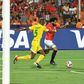 Egypt superstar Mohamed Salah attempts to unleash a trademark left-foot shot in the Africa Cup of Nations victory over Zimbabwe