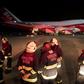 Bolivia has hired this Boeing supertanker, pictured after it landed at Viruviru airport in Santa Cruz de la Sierra, on August 23, 2019