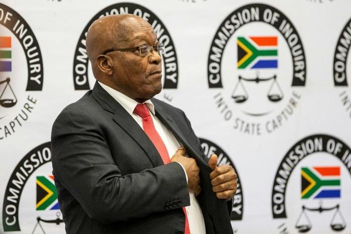 Former South African president Jacob Zuma went before a commission of inquiry that has sat for 133 days so far