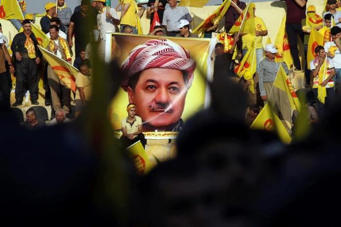 His nephew is president, his son now prime minister of Iraq's autonomus Kurdish region but longtime leader Masoud Barzani is expected to remain the real power in the land