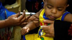 Preventing epidemics of measles requires 95 percent of the population to be immunised, says DR Congo's health minister