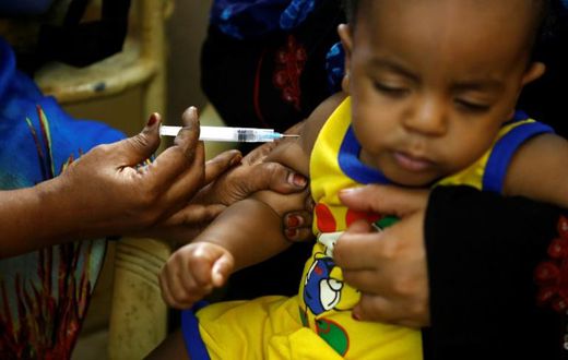 Preventing epidemics of measles requires 95 percent of the population to be immunised, says DR Congo's health minister