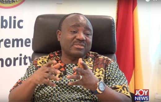 CEO of the Public Procurement Authority, Adjenim Boateng Adjei