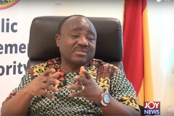 CEO of the Public Procurement Authority, Adjenim Boateng Adjei