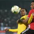 South Africa will rely heavily on Percy Tau (L) for goals at the Africa Cup of Nations in Egypt