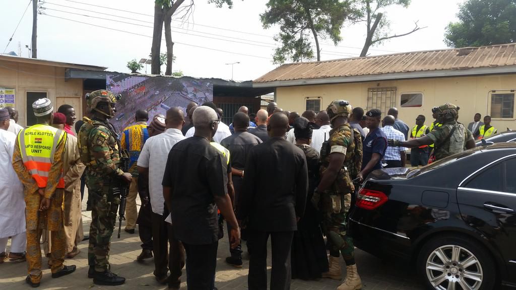 Akufo-Addo has new bodyguards and they look fearsome