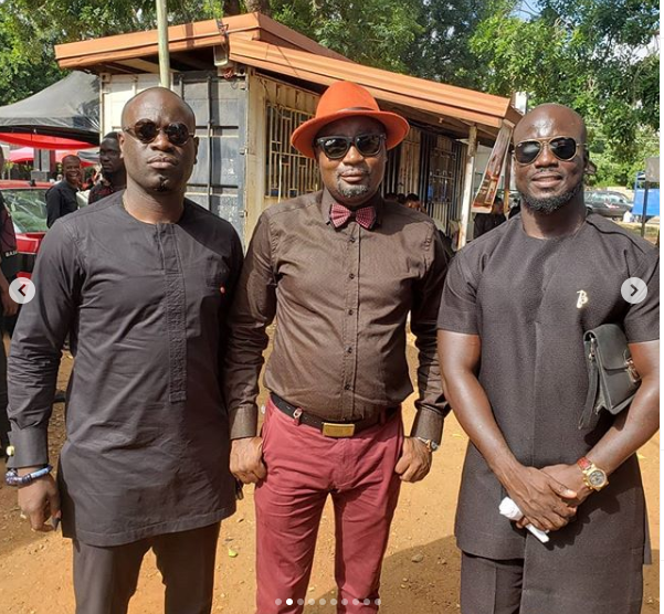 Nathaniel Attoh, Charles Osei Asibey and Stephen Appiah