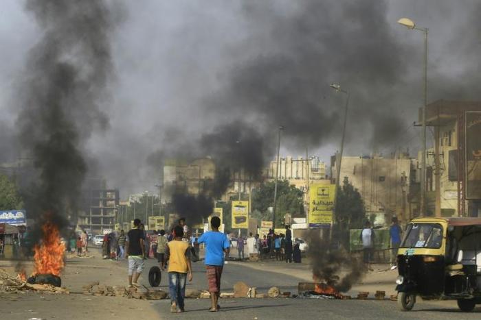 Demonstrators took to the streets of Khartoum on Saturday to reject the joint probe by prosecutors and Sudan's ruling military council