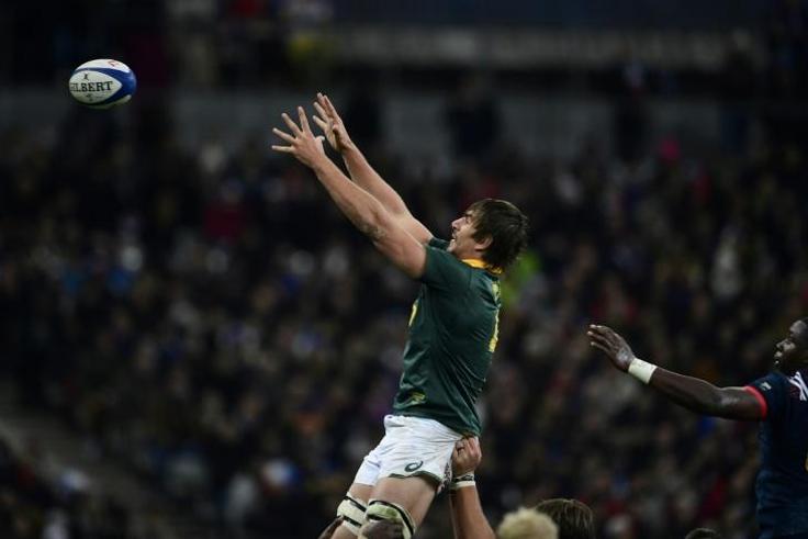 Lock Eben Etzebeth denied pointing a gun at a man outside a bar and was included in South Africa's World Cup squad