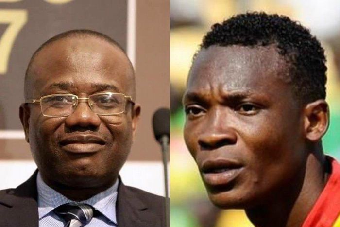Kwesi Nyantakyi and John Paintsil