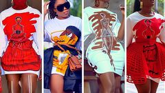 Celebs rocking bae t-shirt dresses