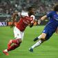 David Luiz (right) moved across London from Chelsea to Arsenal on Thursday