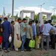 Security has been ramped up in the Indian-administered part of Kashmir, sparking panic and long lines at fuel stations and food stores