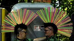 Hundreds of thousands turned out for the annual Madrid Pride march