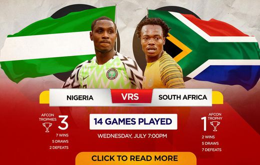 AFCON 2019: Nigeria vs South Africa